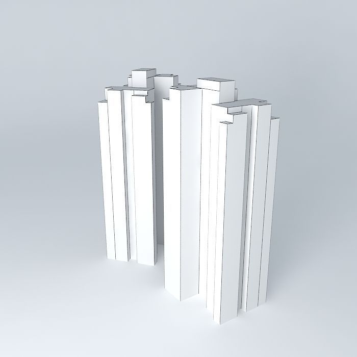 Plaza Senayan Apartment 3D model_4