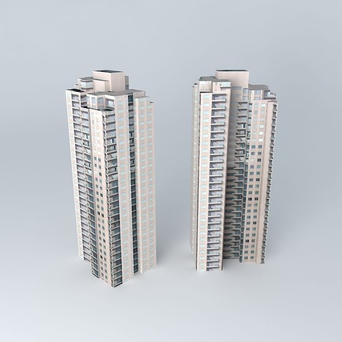 Plaza Senayan Apartment 3D model_2