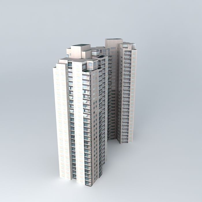 Plaza Senayan Apartment 3D model_1
