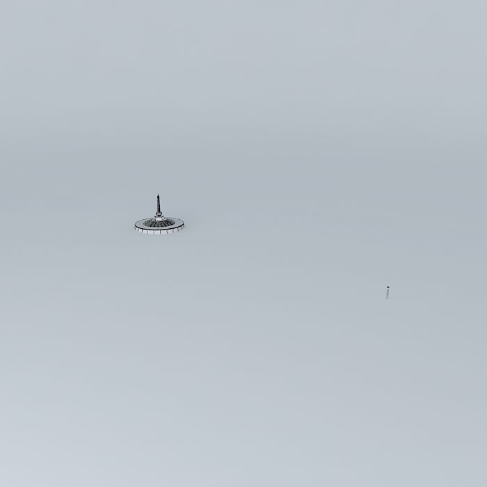 Tugu Malang 3D model_3