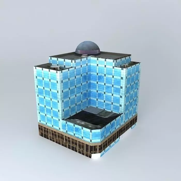 Sentra Mulia Building Sentra Mulia 3D model | CGTrader