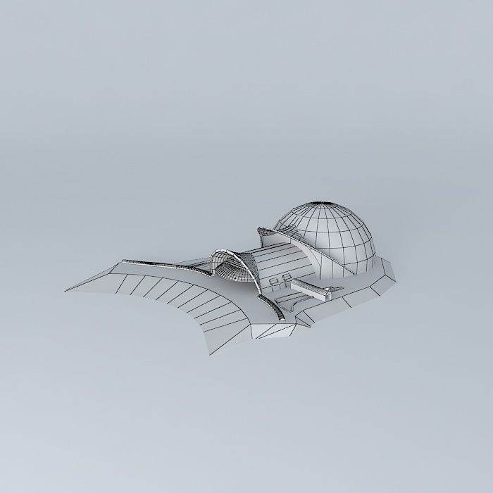 Golden snail 3D model_3