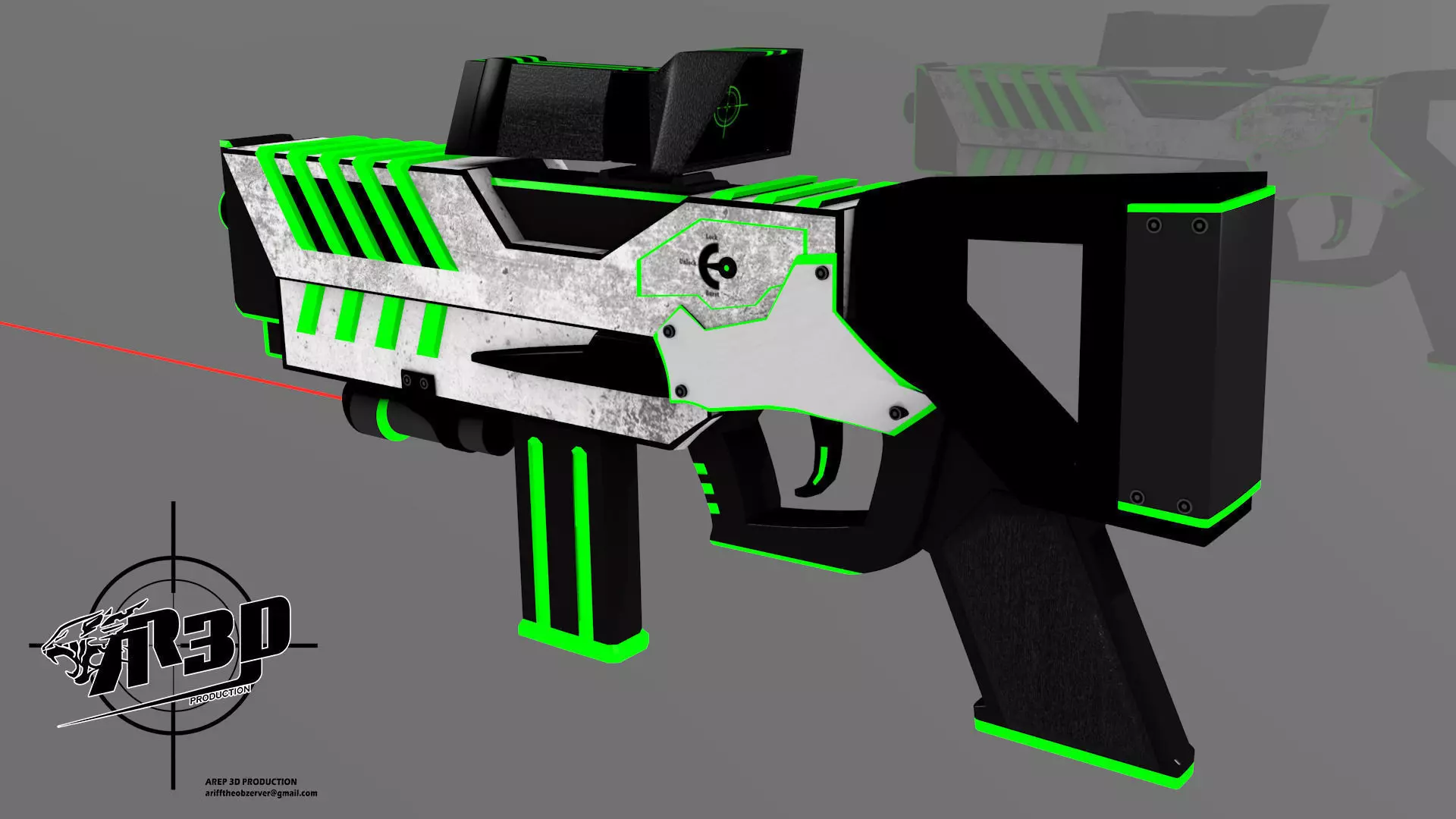 Greenline Max 8 Low-poly 3D model_0