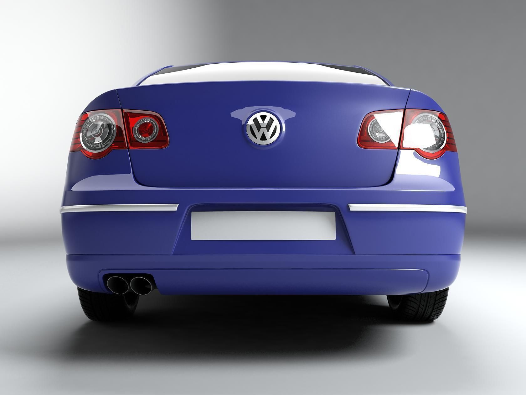 Volkswagen Passat B6 3D model_2