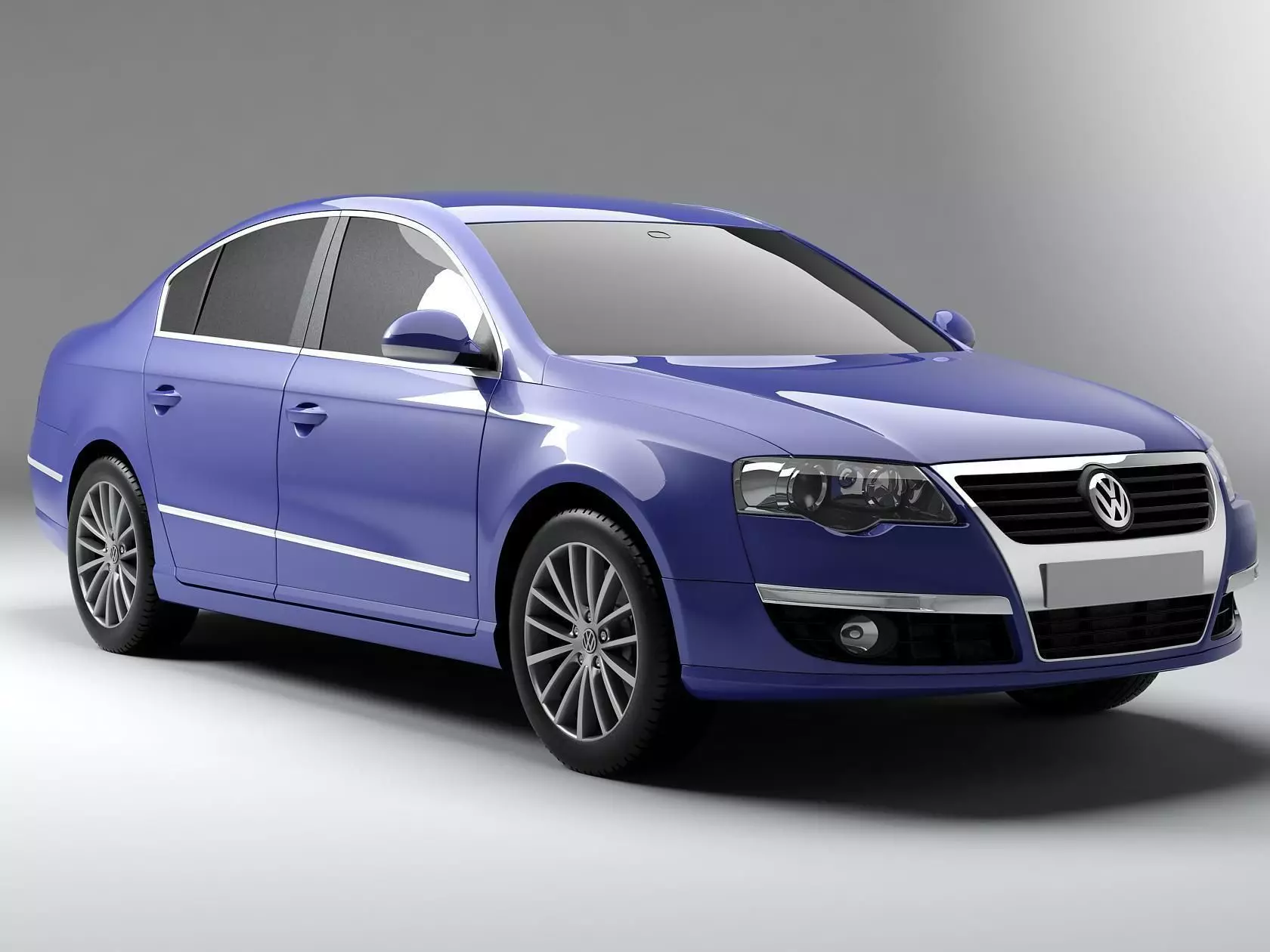 Volkswagen Passat B6 3D model_0
