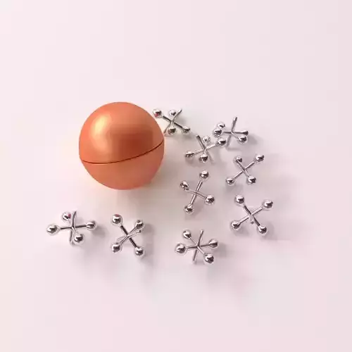 Jacks and Ball Set