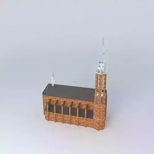 st Jozefkerk Free 3D model