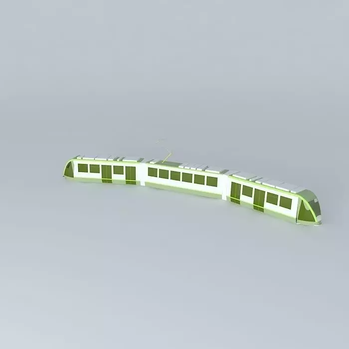 Tram 30 Free 3D model_0