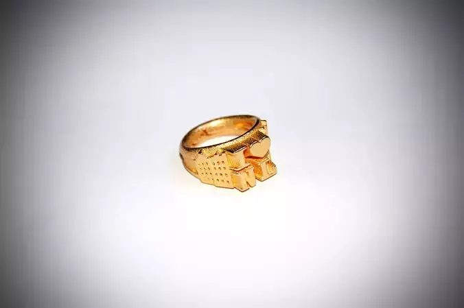 I Love Holland Ring D18 3D print model