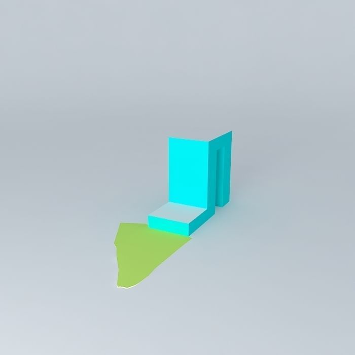 On the waterfront, Water Tower Button, Free 3D model_2