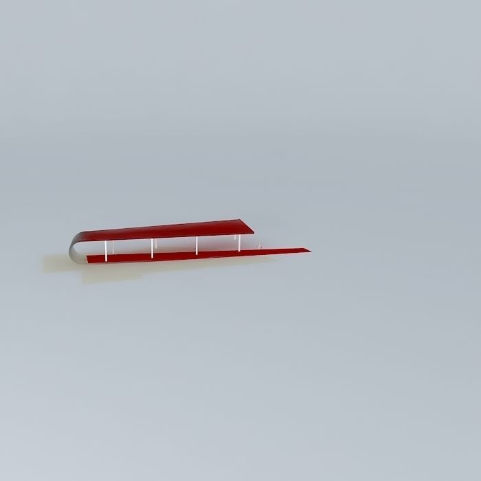 Bike garage Free 3D model_2