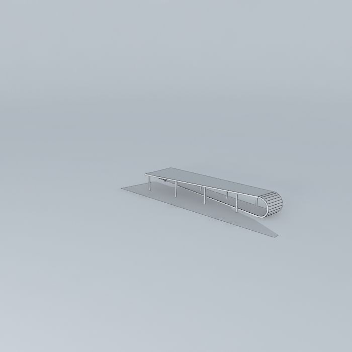 Bike garage Free 3D model_3