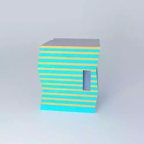 Menzis box with stripes