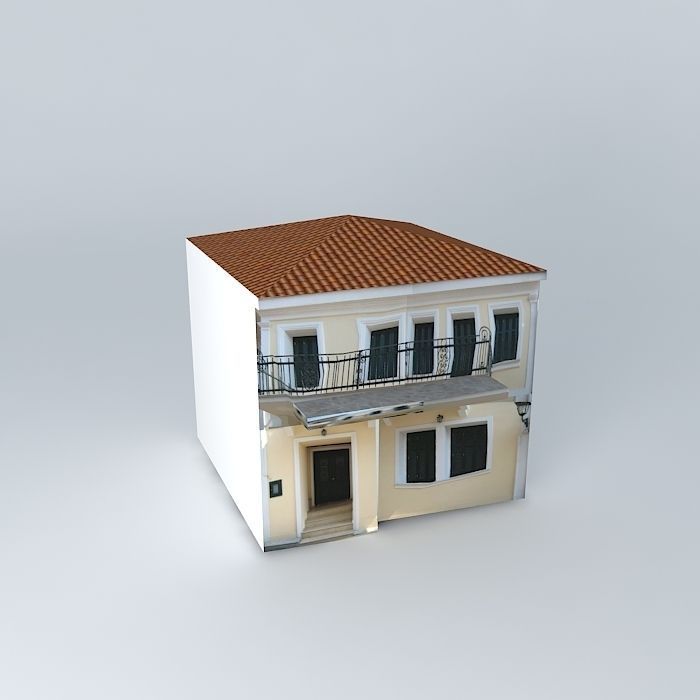 Center square5 building6 Free 3D model_1