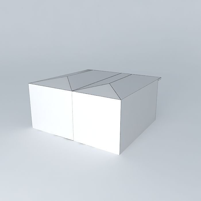 Center square8 building3 Free 3D model_3