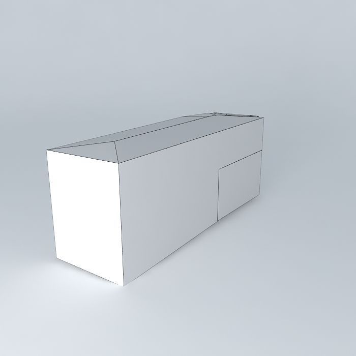 Center square8 building2 Free 3D model_3