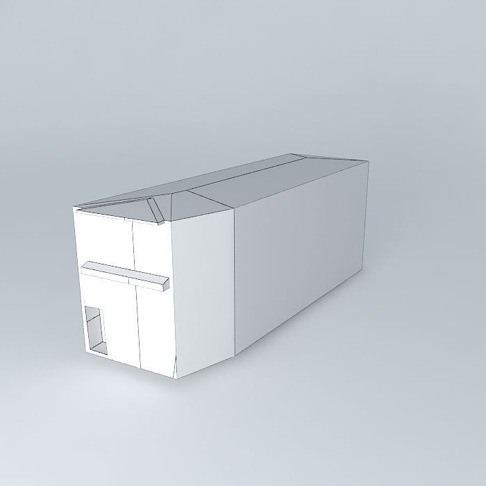 Center square8 building2 Free 3D model_4