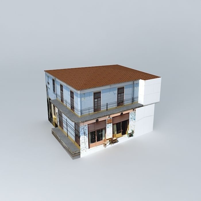 Center square9 building7 Free 3D model_2