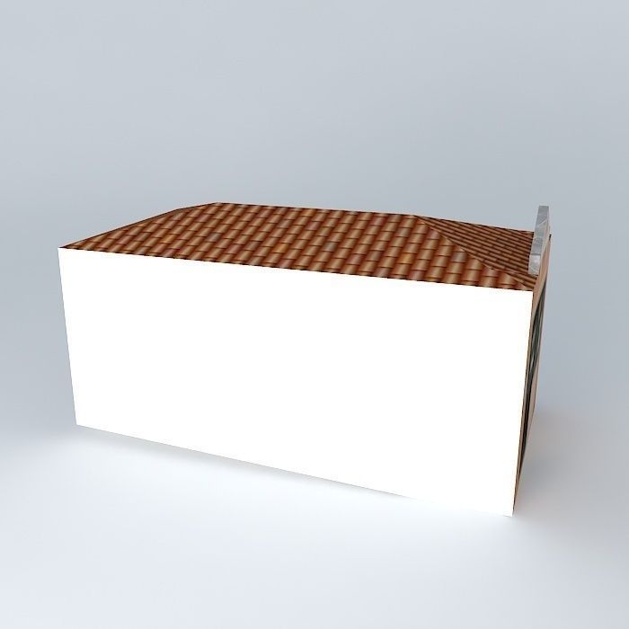 Center square5 building2 Free 3D model_1