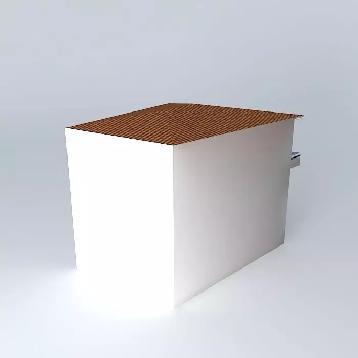 Center square8 building5 Free 3D model_0