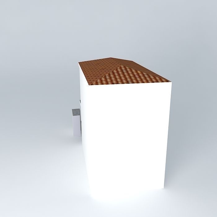 Center square4 building3 Free 3D model_2