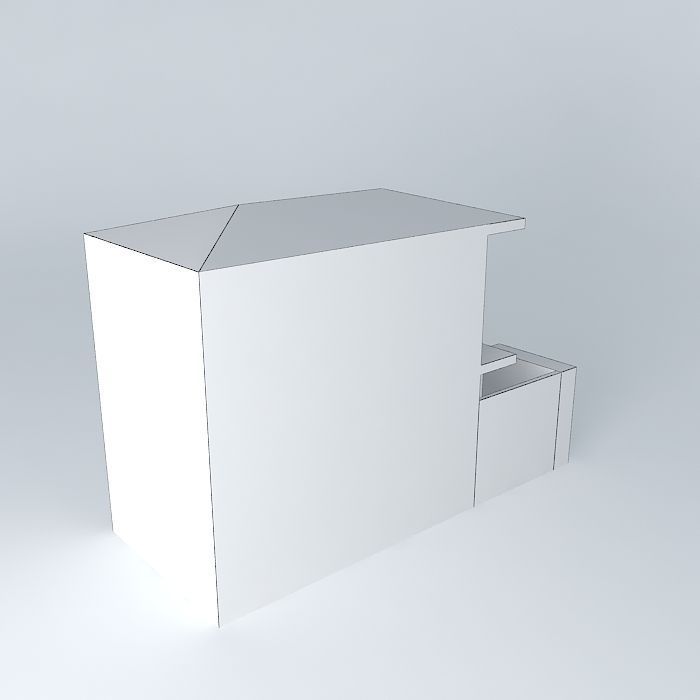 Center square4 building3 Free 3D model_4