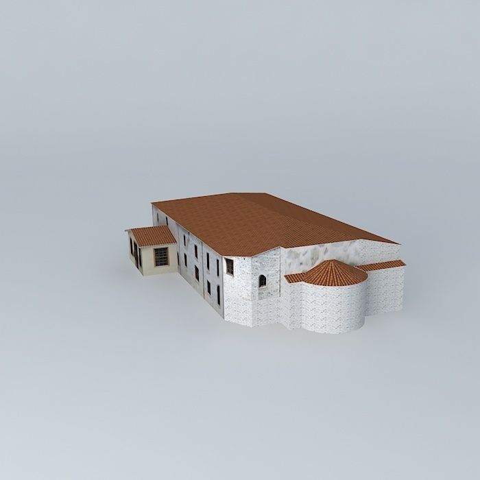 Central Orthodox church 3D model_2