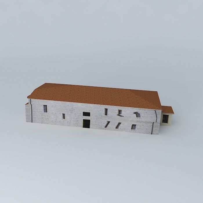 Central Orthodox church 3D model_1
