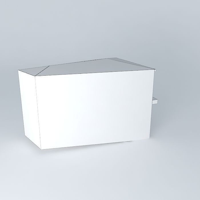 Center square5 building3 Free 3D model_4