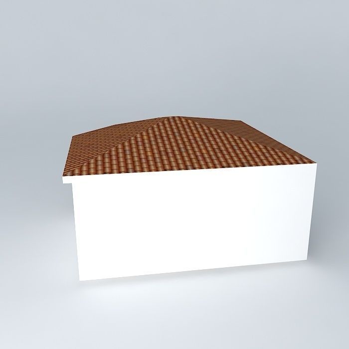 Center square5 building1 Free 3D model_2