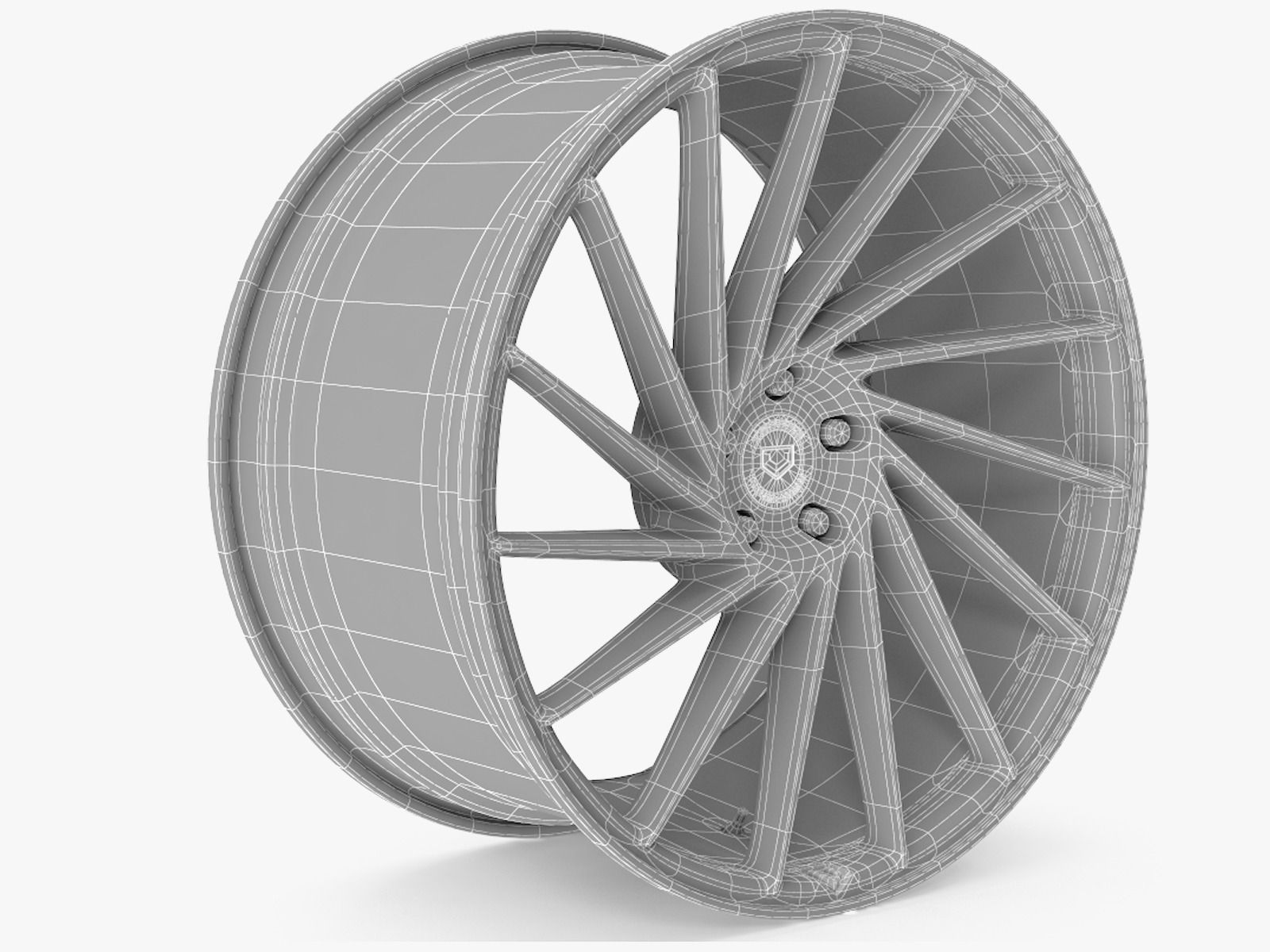 Vossen VPS 304 Red 3D model_11