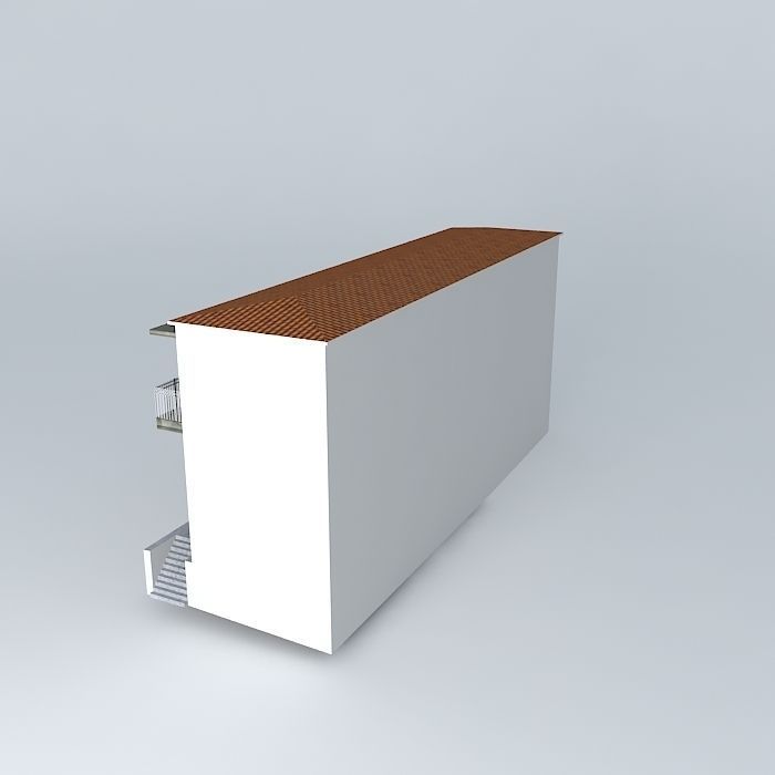 Center square Free 3D model_1