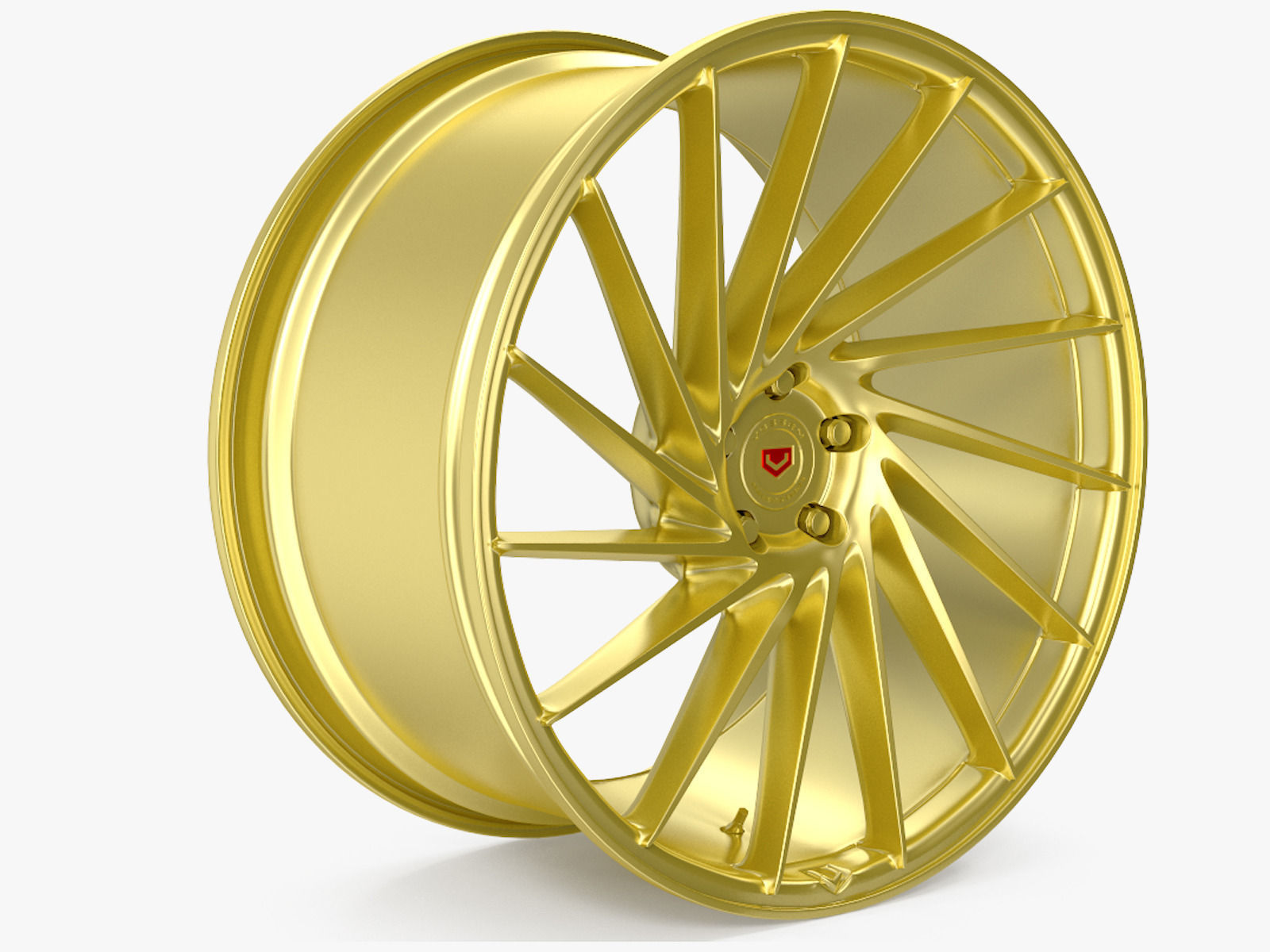 Vossen VPS 304 Gold 3D model_5