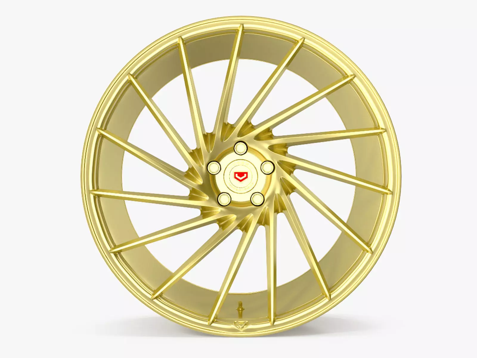 Vossen VPS 304 Gold 3D model_0