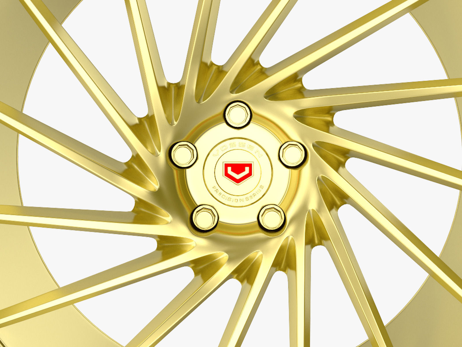 Vossen VPS 304 Gold 3D model_3