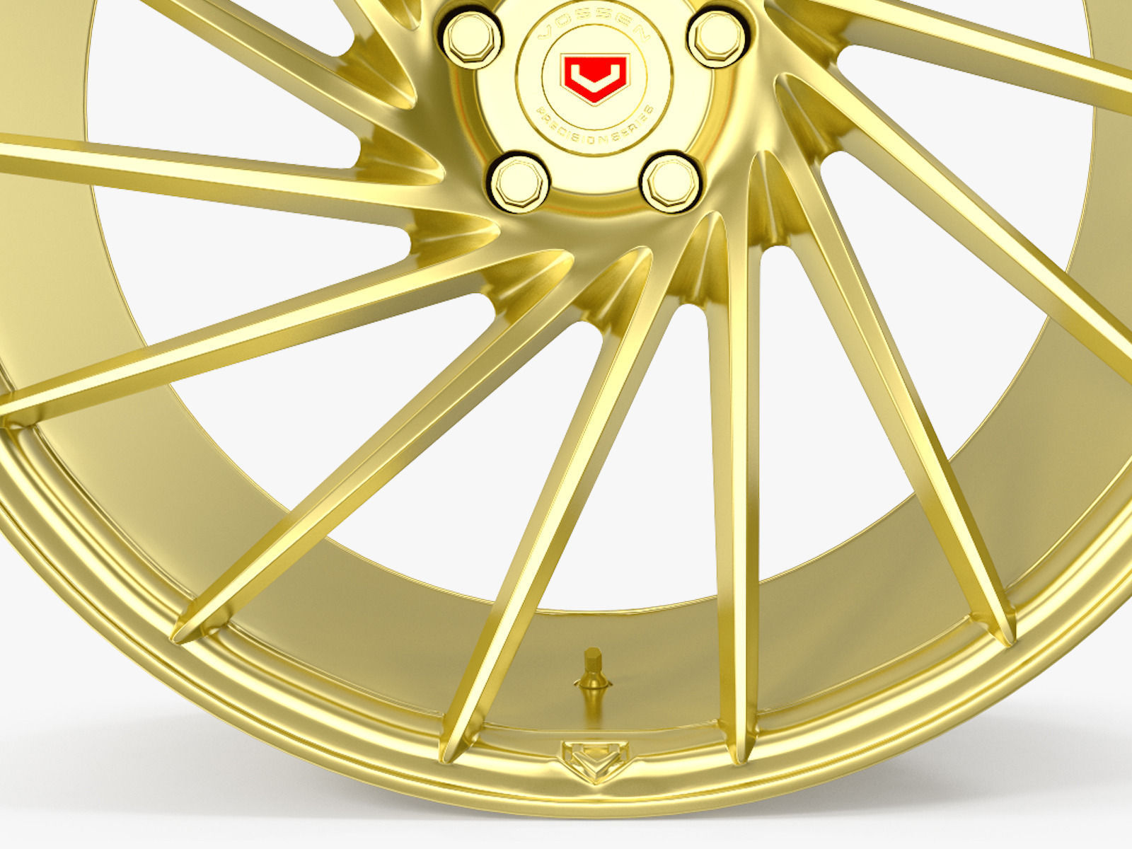 Vossen VPS 304 Gold 3D model_6