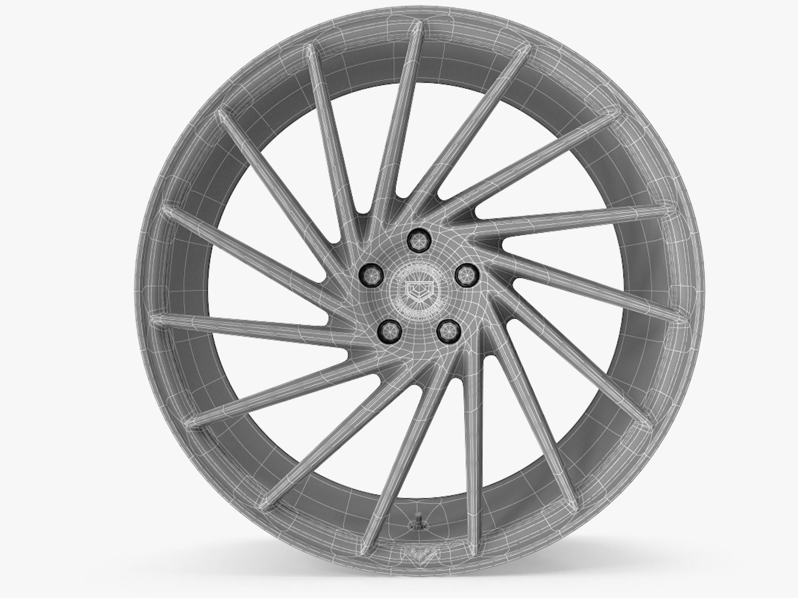 Vossen VPS 304 Black Chocolate 3D model_10