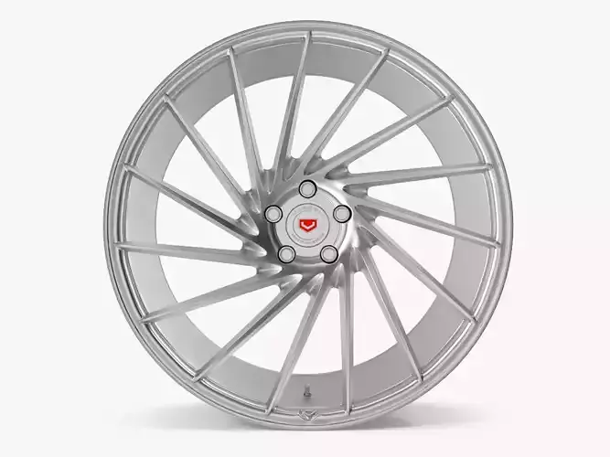 Vossen VPS 304 Chrome 3D model