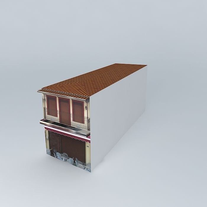 Center square9 building2 Free 3D model_1