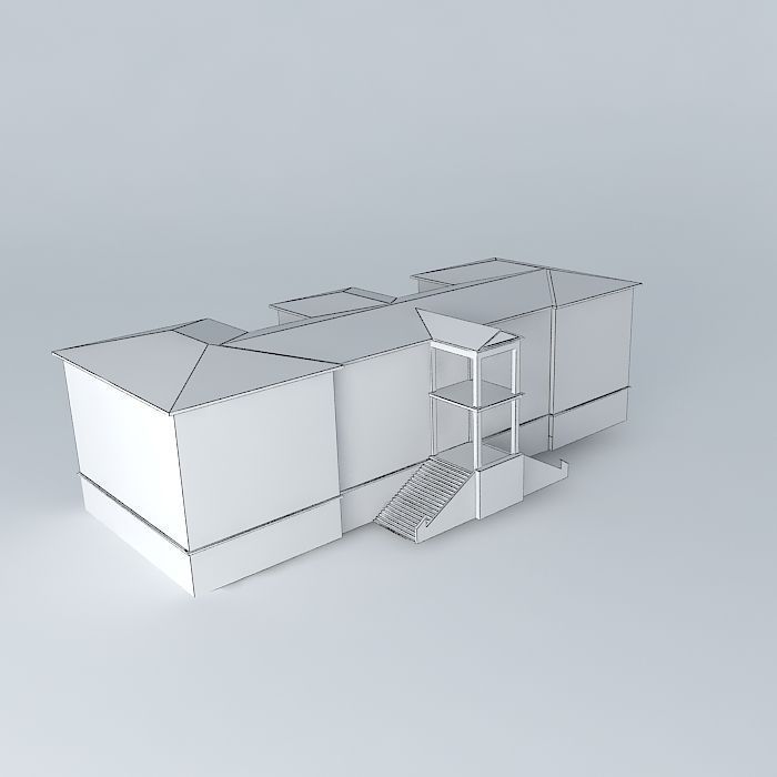 Primary school 3D model_3