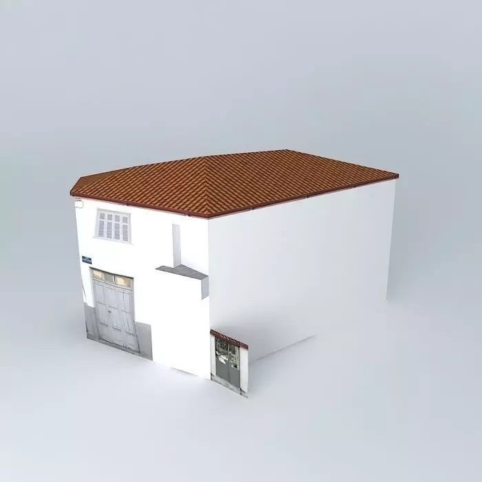 Center square4 building1 Free 3D model_0