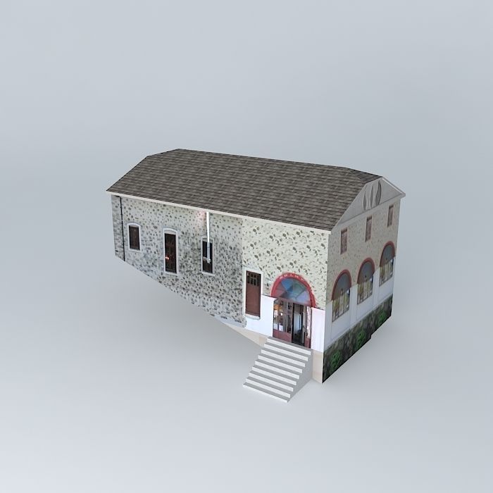 Trinity church 3D model_1