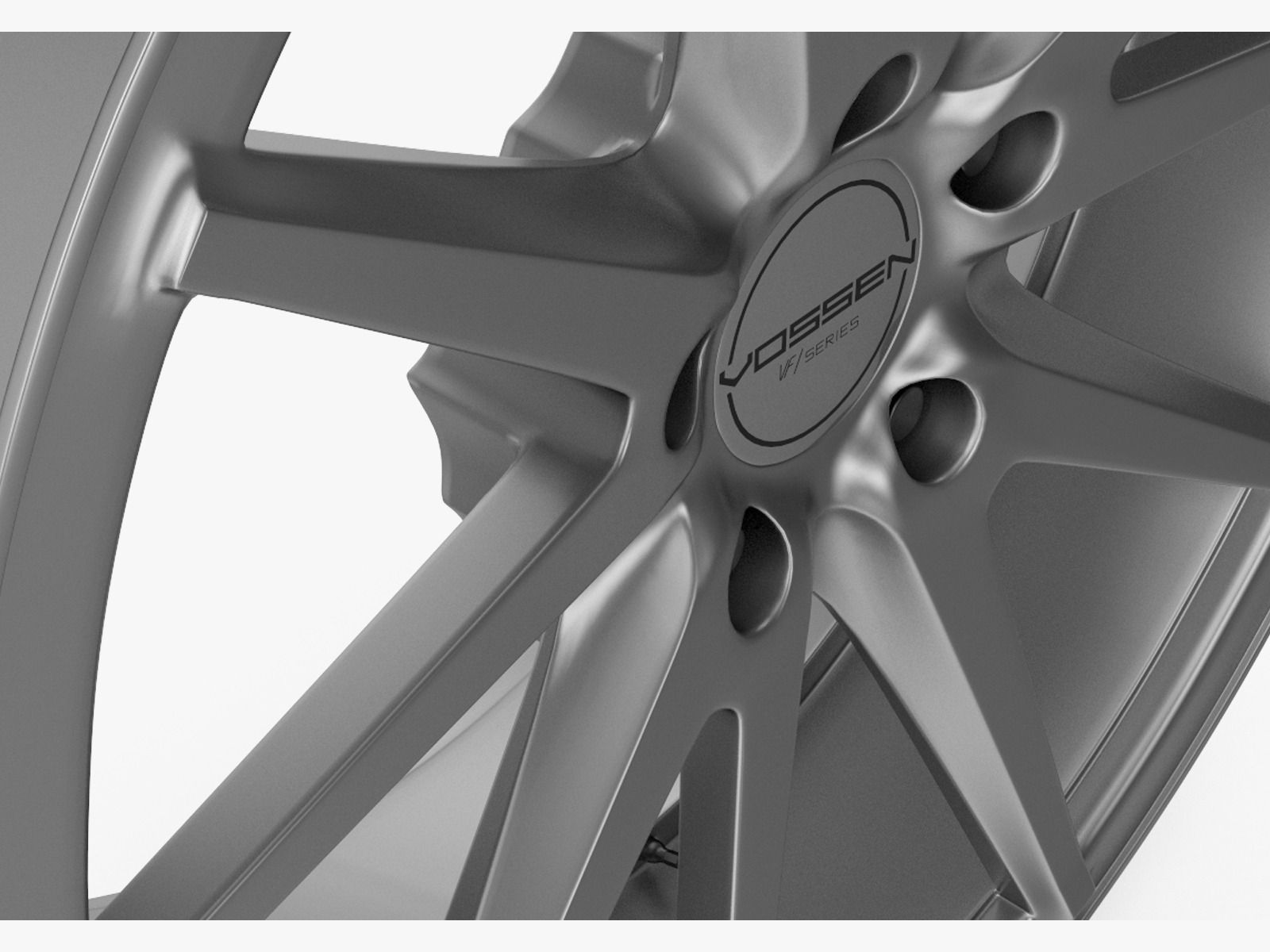 Rim Vossen VFS1 Chrome 3D model_2