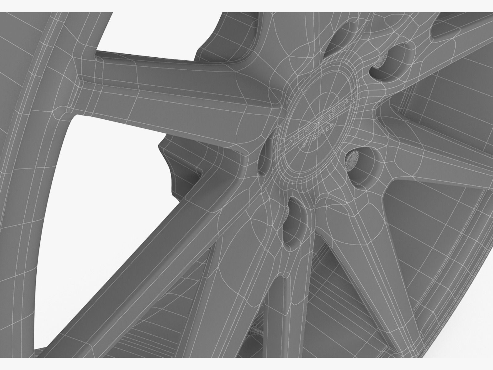 Rim Vossen VFS1 Chrome 3D model_10