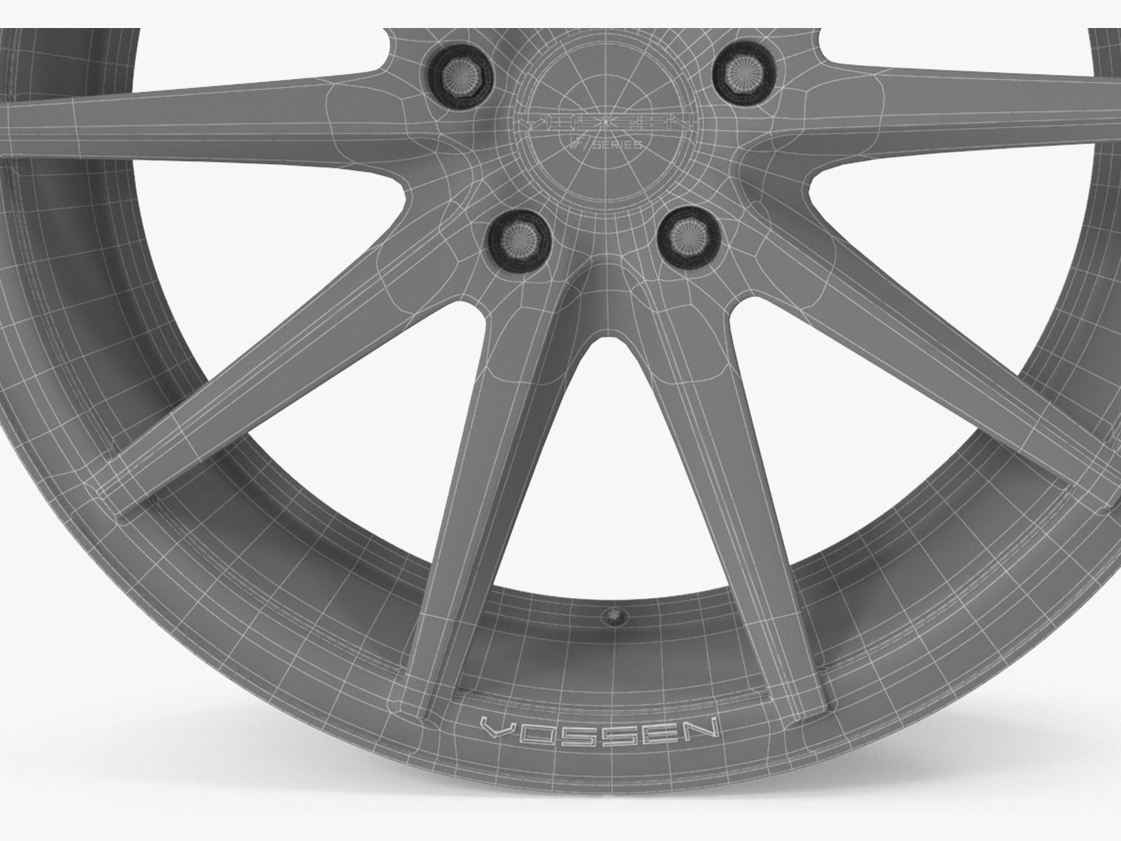 Rim Vossen VFS1 Chrome 3D model_12
