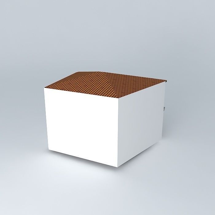 Center square5 building4 Free 3D model_2