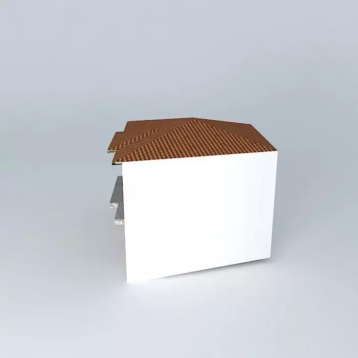 Center square5 building4 Free 3D model_0