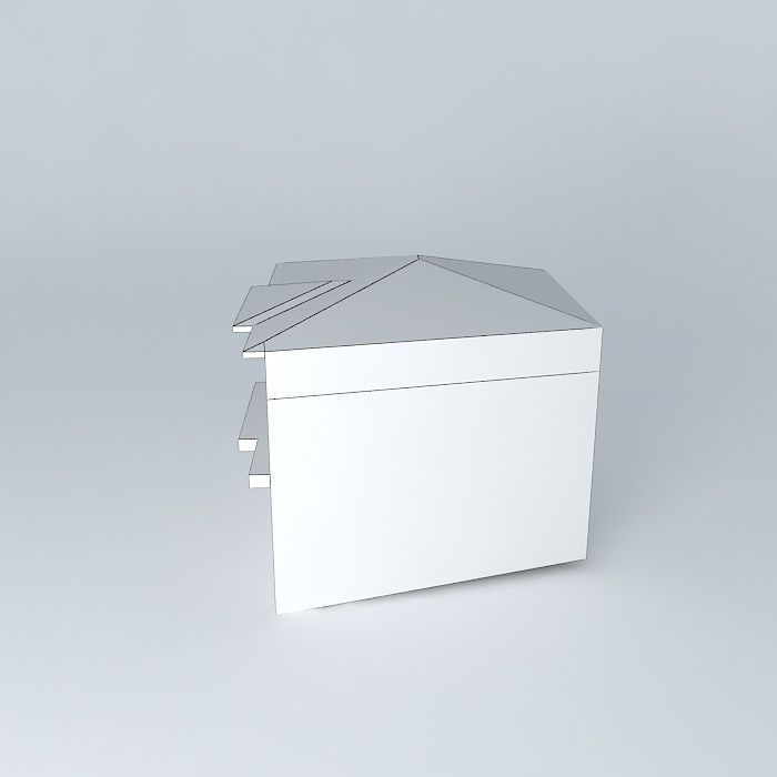 Center square5 building4 Free 3D model_3