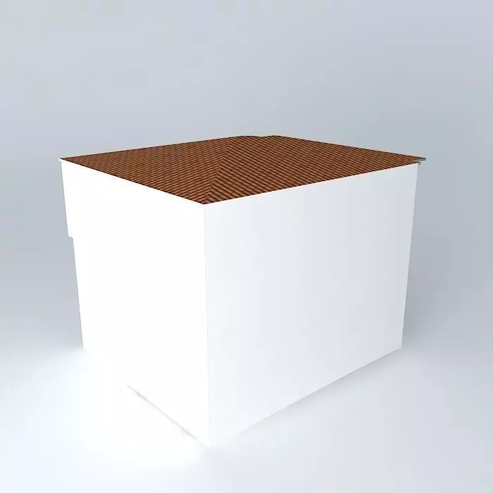 Center square8 building1 Free 3D model_0