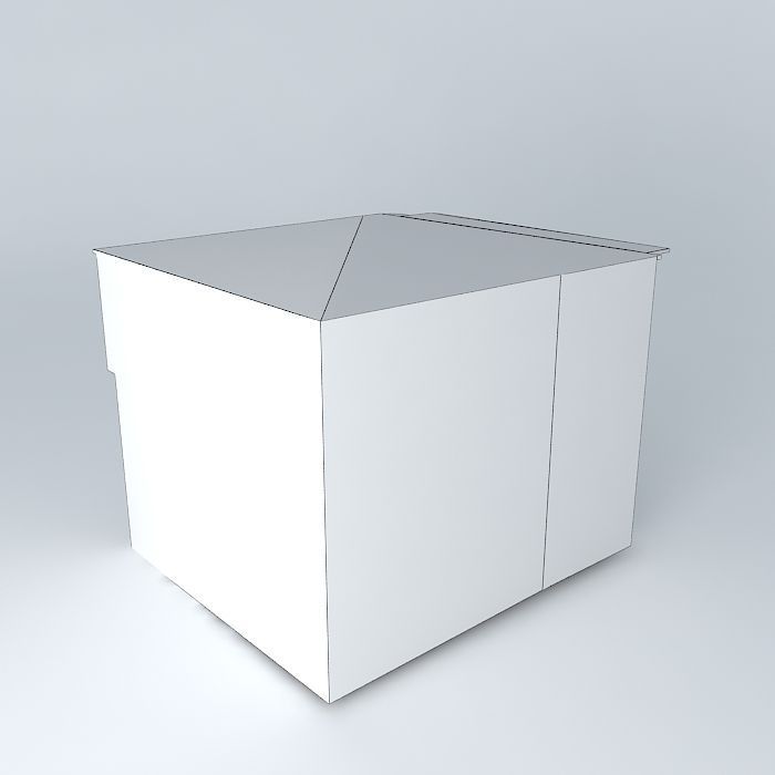 Center square8 building1 Free 3D model_3